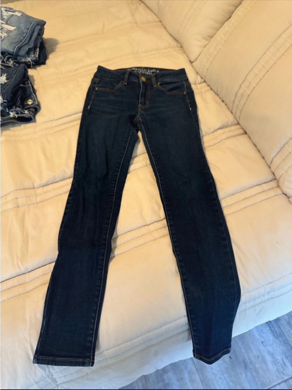 American Eagle Outfitters Dark Blue Skinny Jeggings